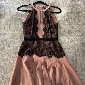 Pink and Black BCBG Dress